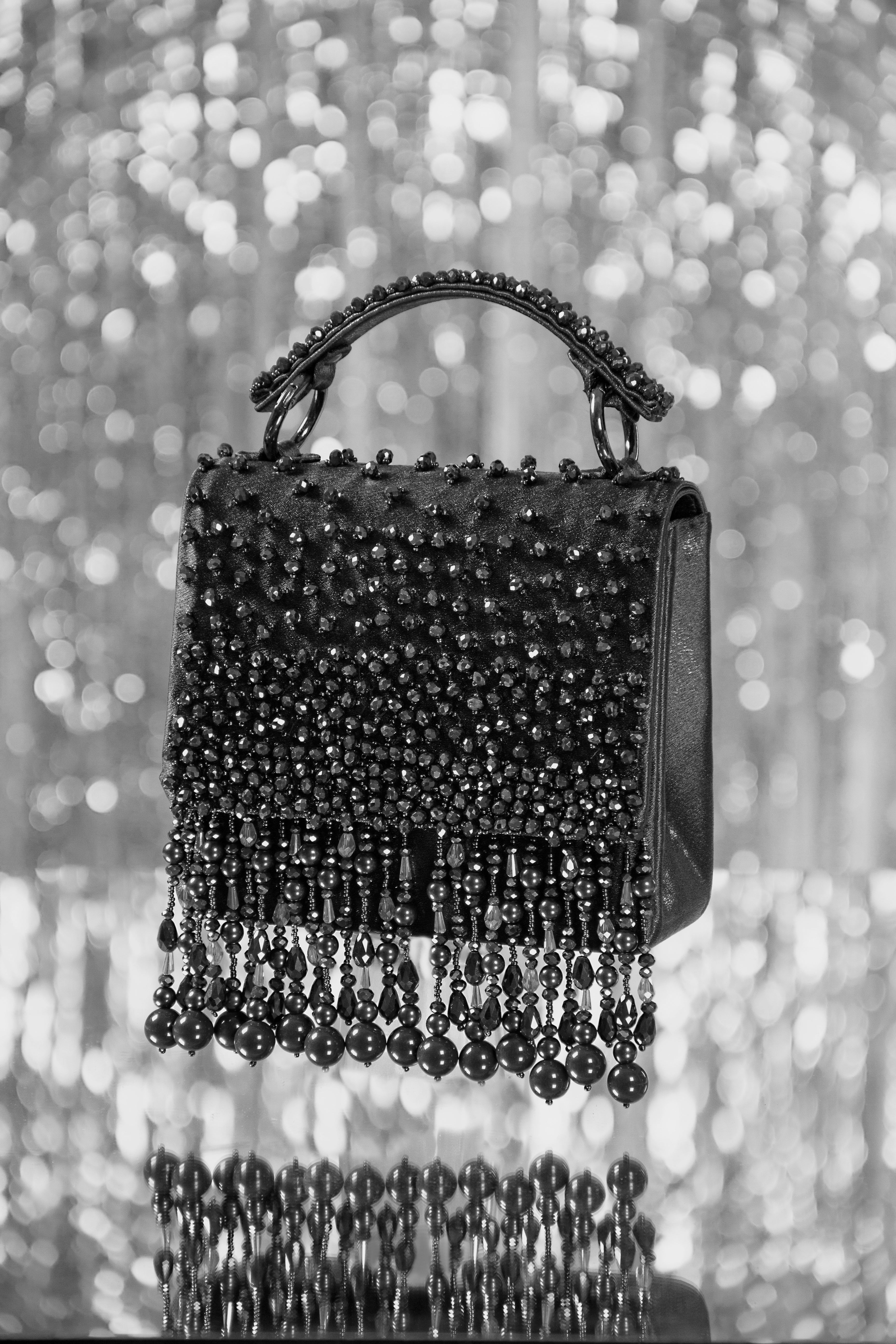 Kyra Black Clutch